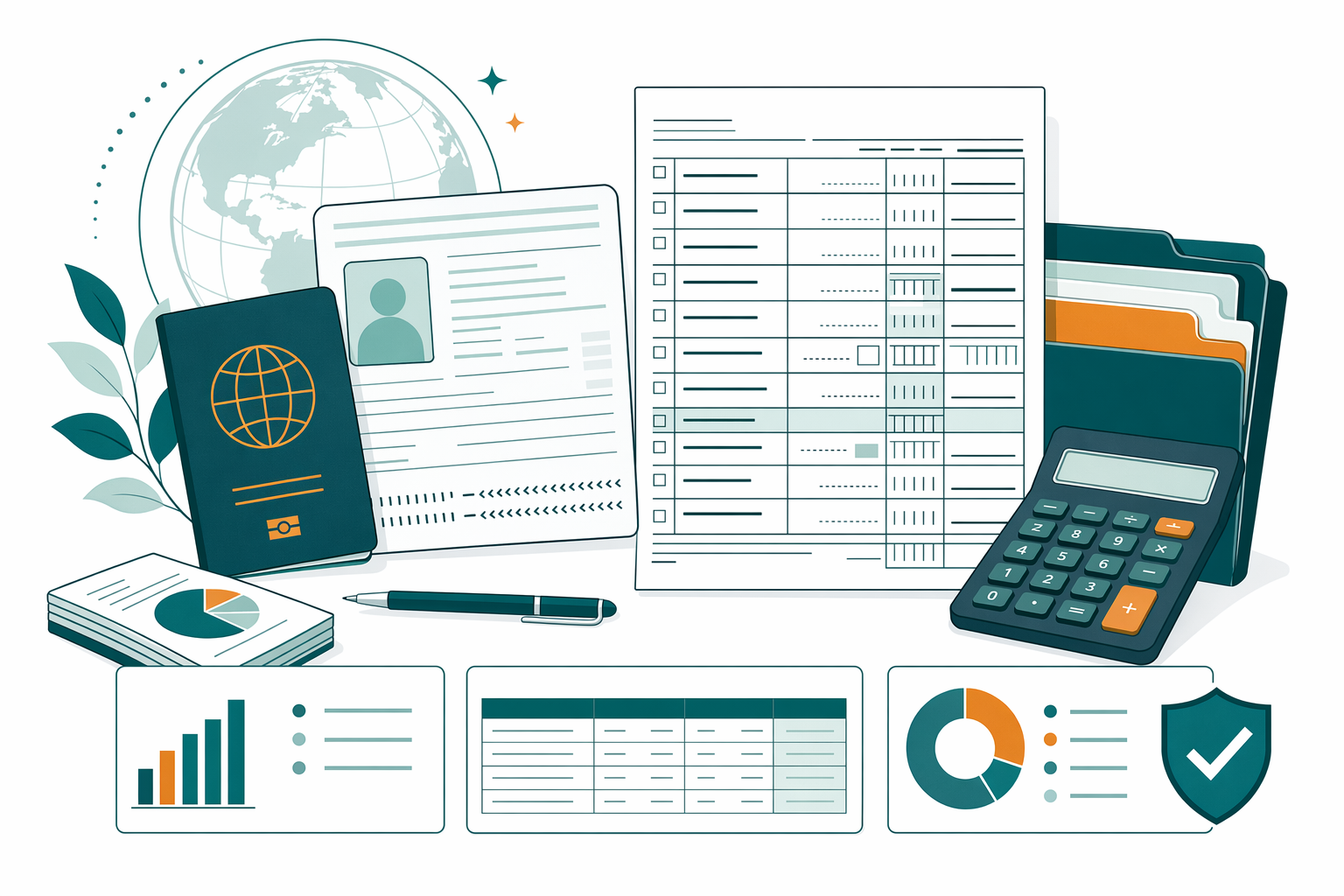 Illustration for ITIN & immigrant tax help
